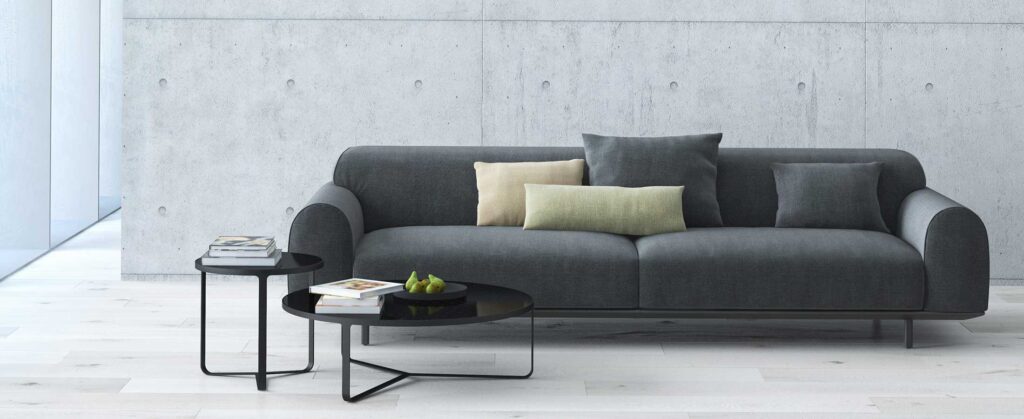 Couch in Charlotte Home Inspection