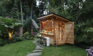 perfect four-season outdoor living space