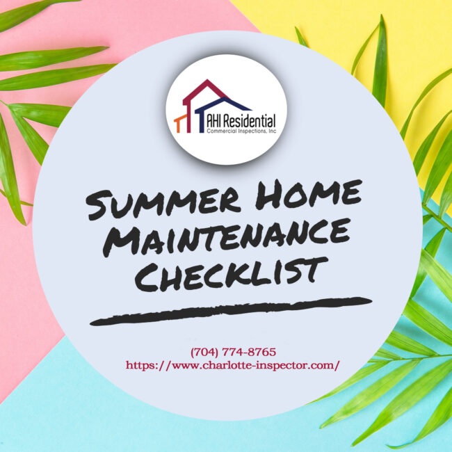 SEP-AHI-Residential-&-Commercial-Inspections,-Inc-Summer-Home-Maintenance-Checklist Summer Home Maintenance Checklist