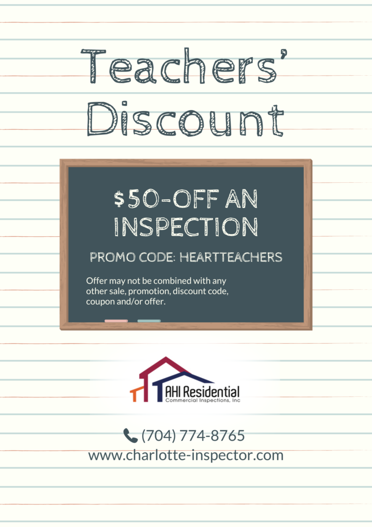 AHI Residential & Commercial Inspections, Inc - Teachers' Discount