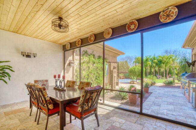 Get more from your enclosed patio Get more from your enclosed patio