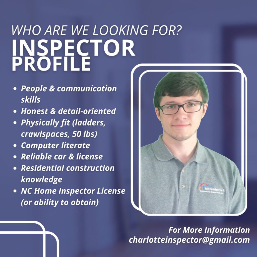 profile for ideal home inspector job candidate