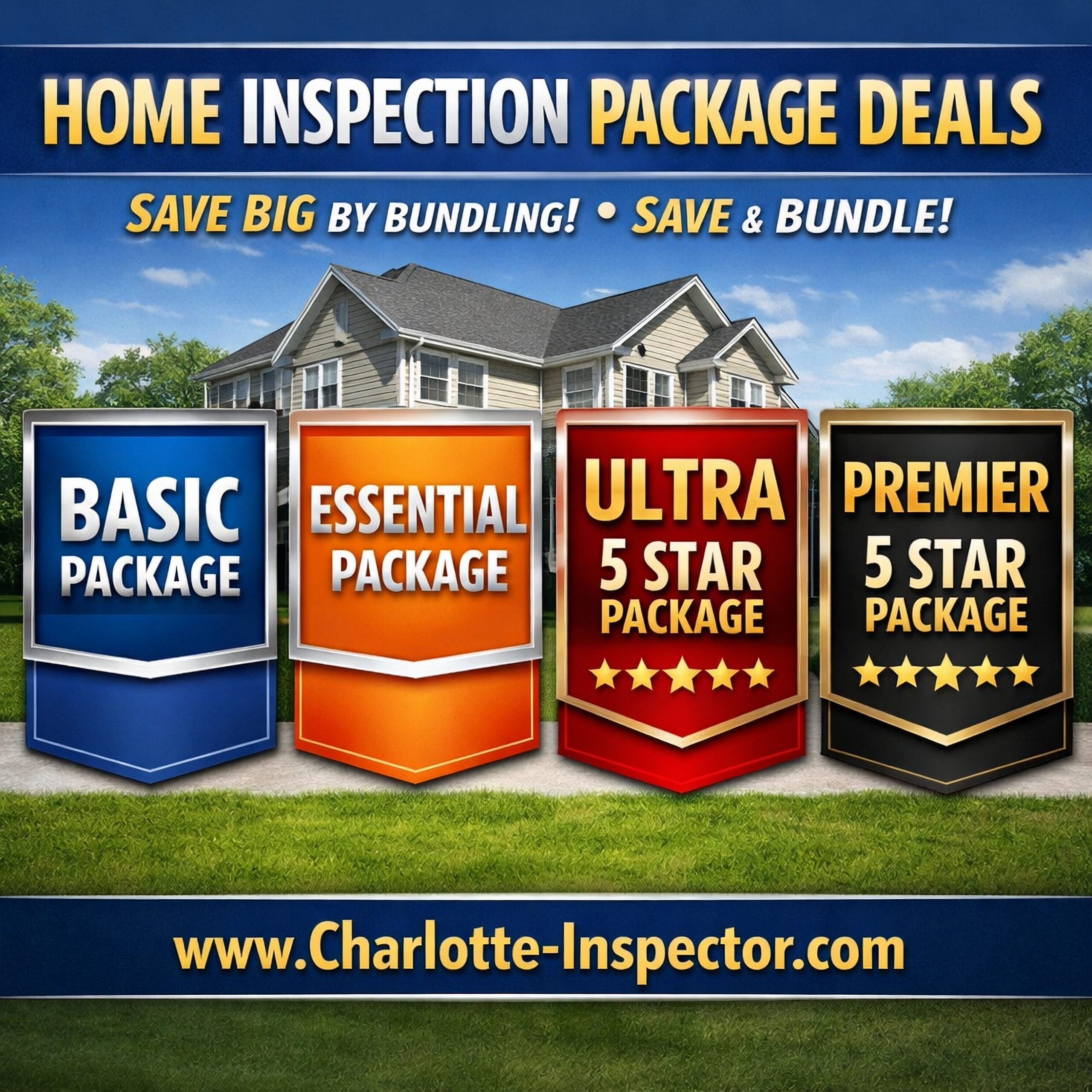 Home Inspection with our exclusive package deals