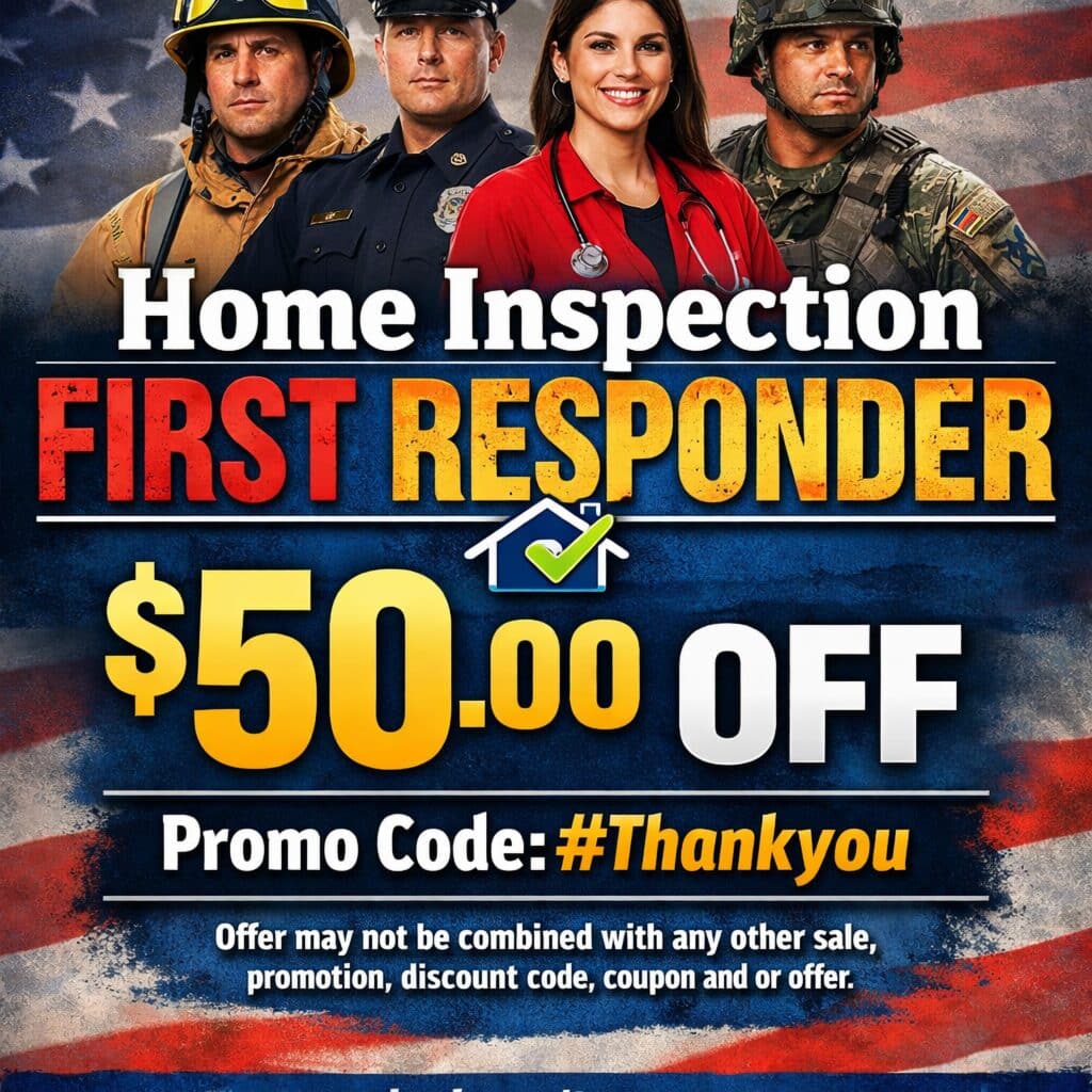 First Responder home inspection discount