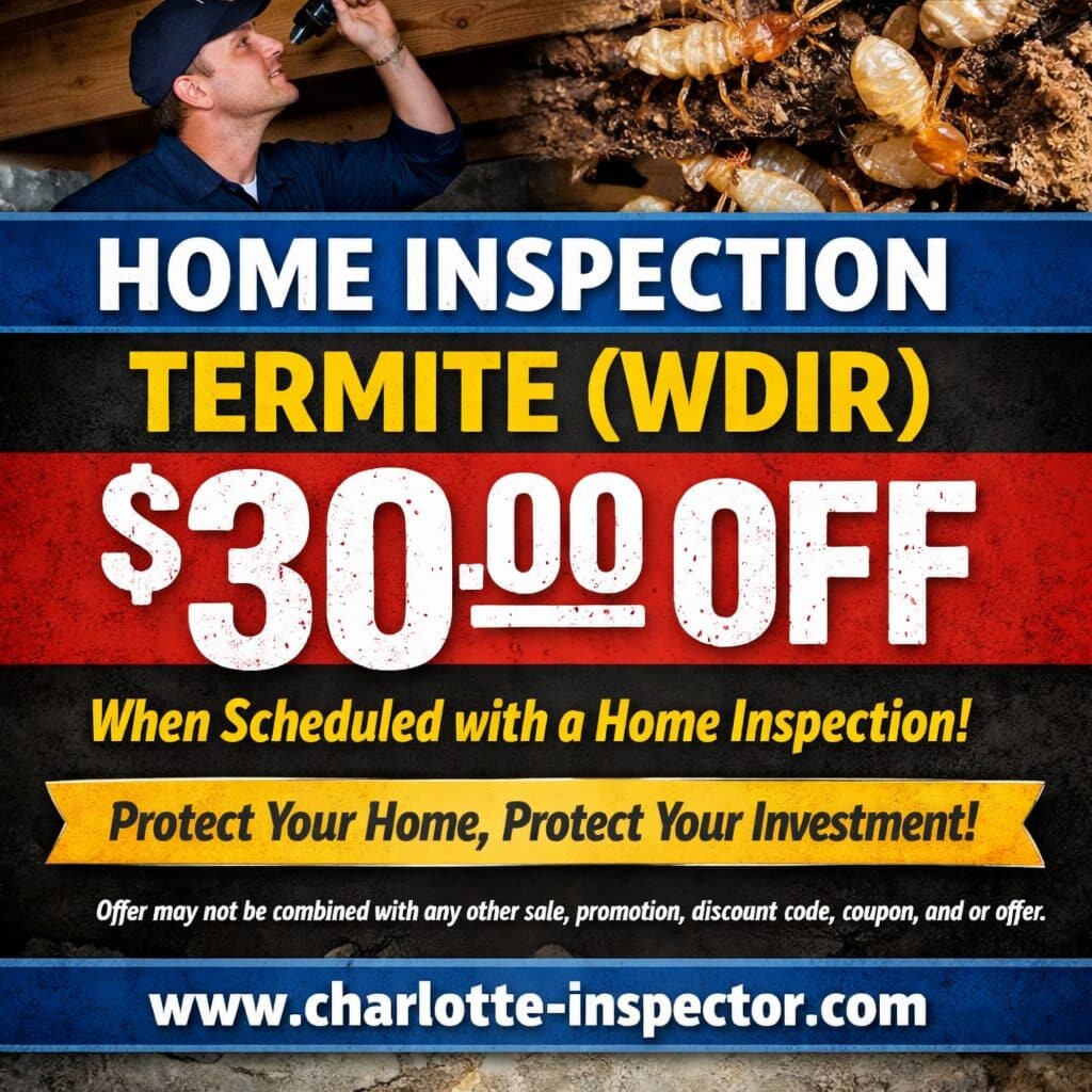 Termite Discount with home inspection
