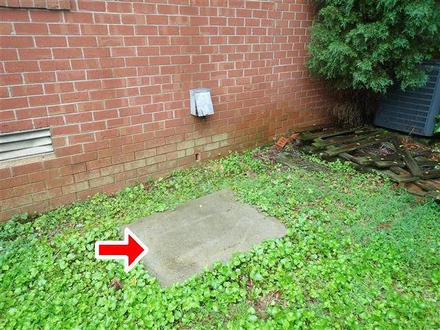 Home G: the outdoor A/C unit had been stolen