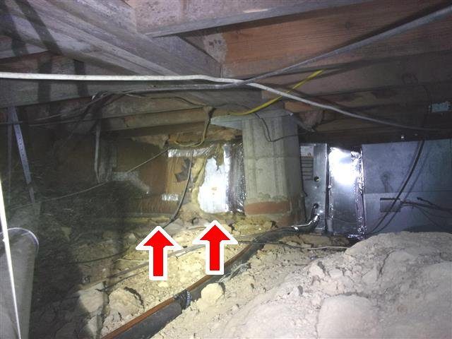 Home J: the main plenum sitting on the ground