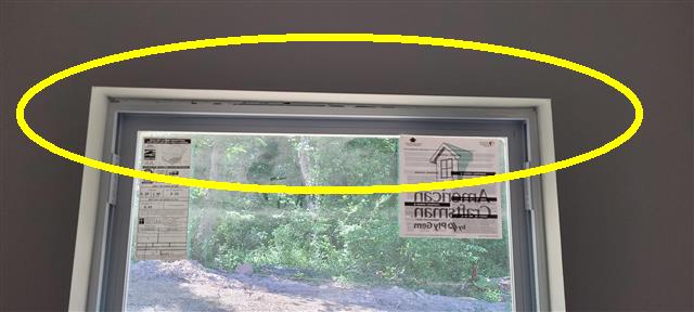 Brand New Doesn't Mean Problem-Free: A Gastonia New Construction Home Inspection 12 Incomplete trim and finish work at a window in a new construction home